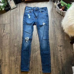 COPY - Hollister High-rise super skinny jeans.